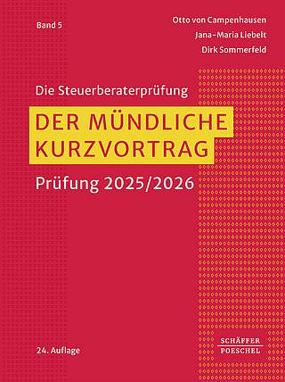 Produktabbildung Der mündliche Kurzvortrag
                            