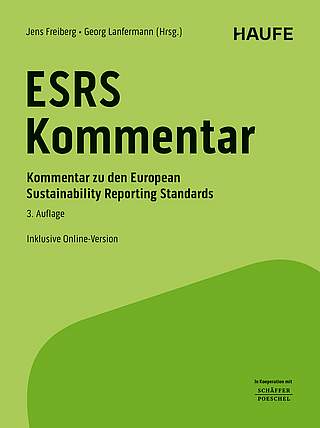 Produktabbildung Haufe ESRS-Kommentar bereits in 3. Auflage
                            