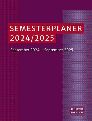 Produktabbildung Semesterplaner 2024/ 2025
                            
